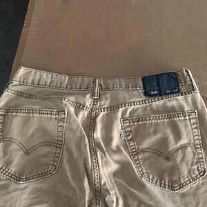 LEVI Khaki Cotton Pants - Tan